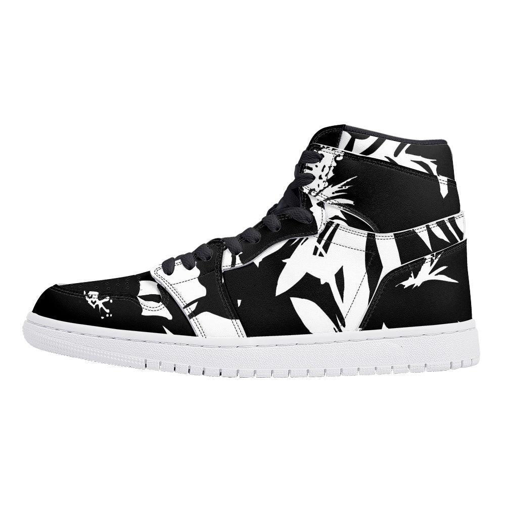 High-top Sneakers (customized tongue version)