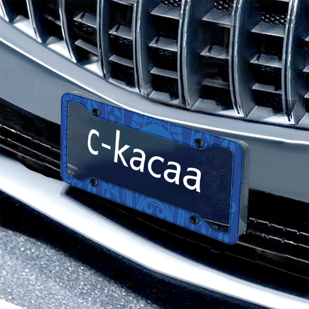 License plate frame