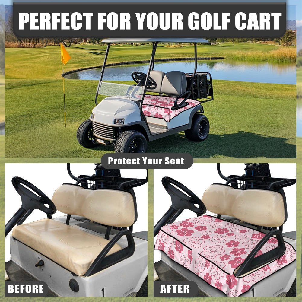 Golf cart cover (with pocket)