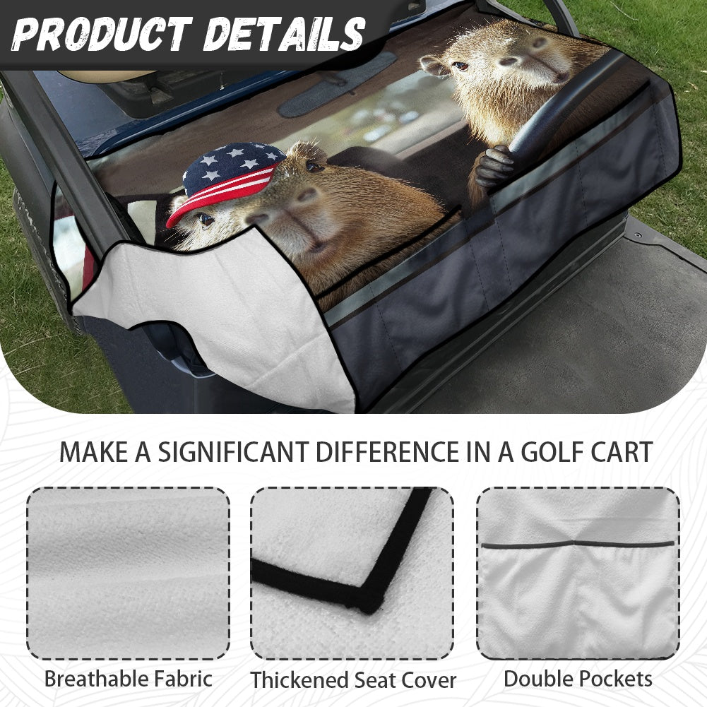 Golf cart cover (with pocket)