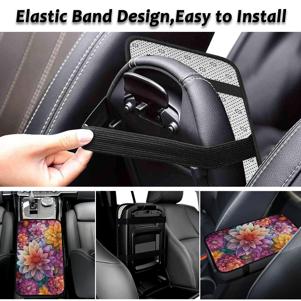 Flannel Car Armrest Cover