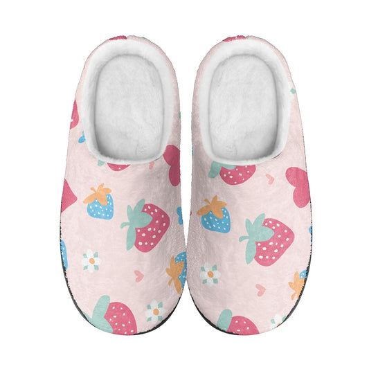 Fluffy cotton slippers