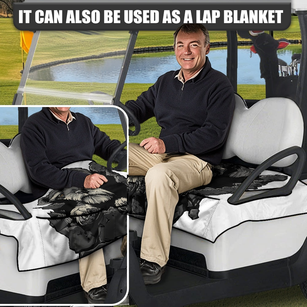 Golf cart cover (with pocket)