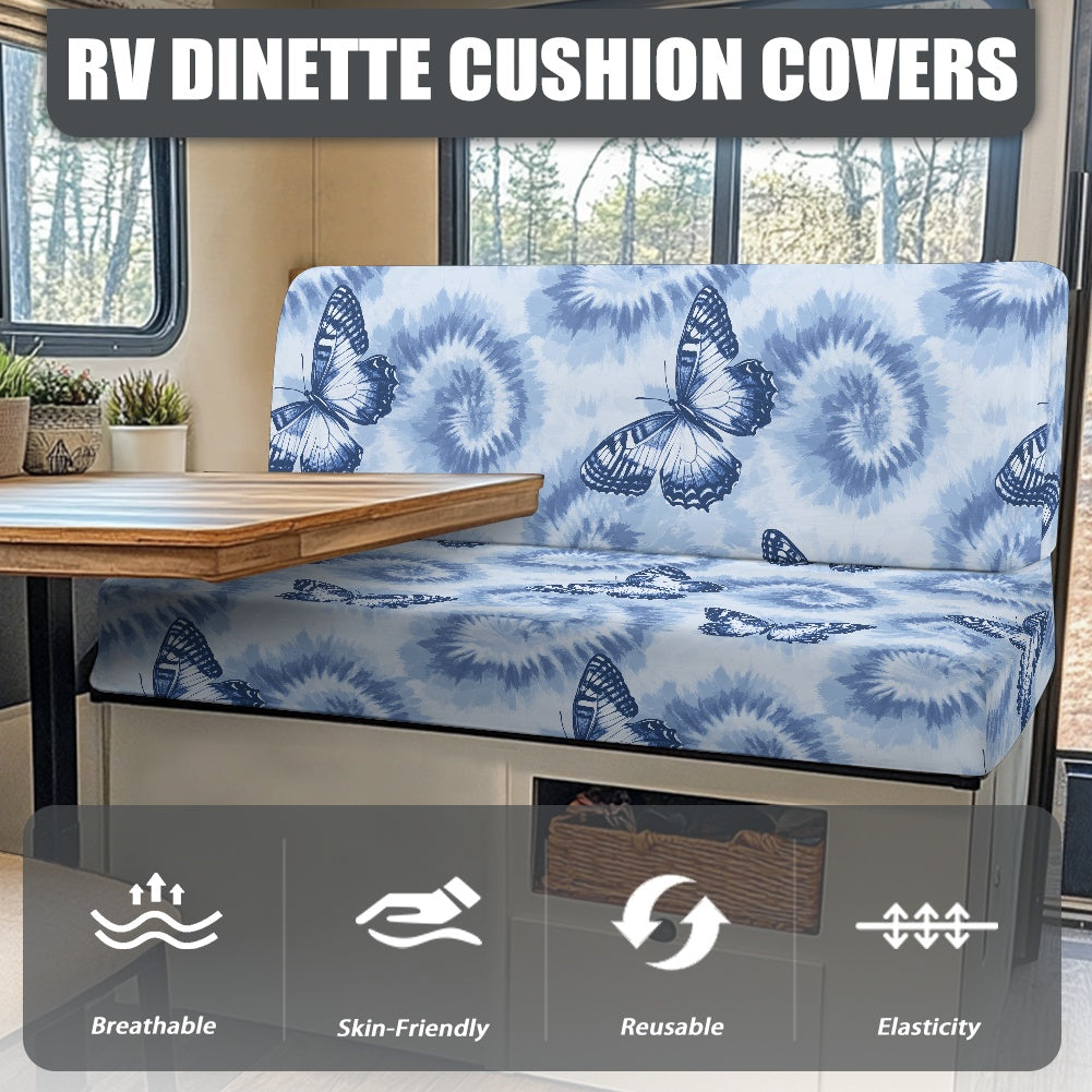 RV Sofa Split Seat Cover 2-Piece Set