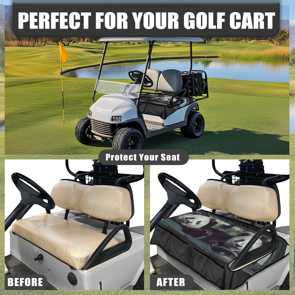 Golf cart cover (with pocket)