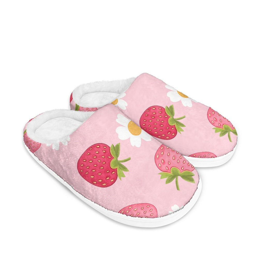 Fluffy cotton slippers