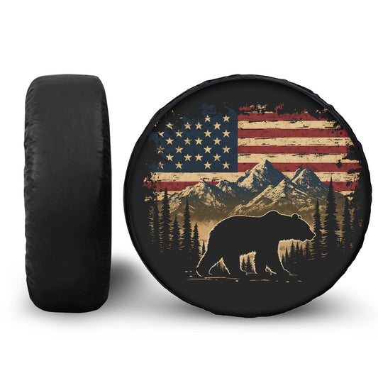 Water-repellent PU Leather Spare Tire Cover