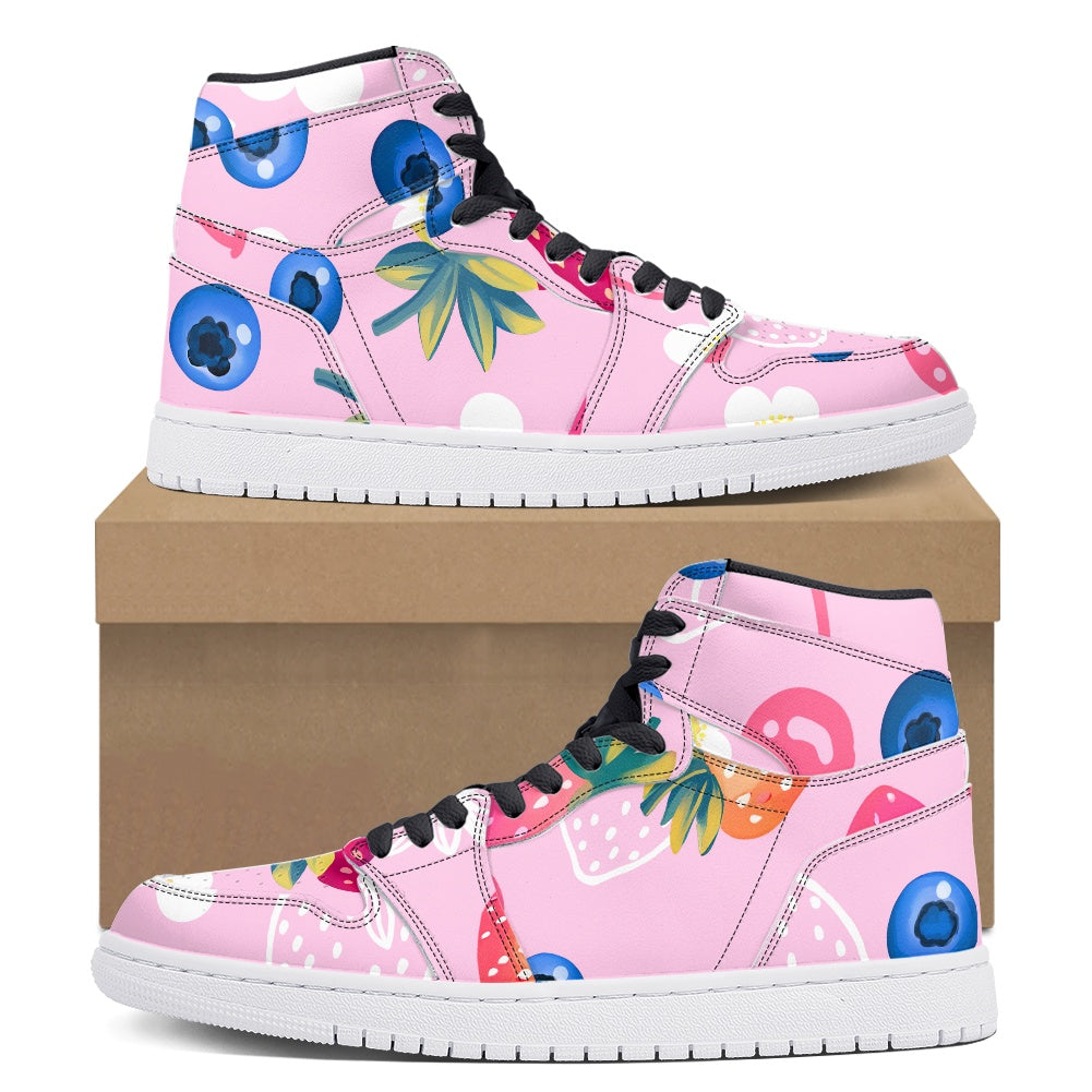 High-top Sneakers (customized tongue version)