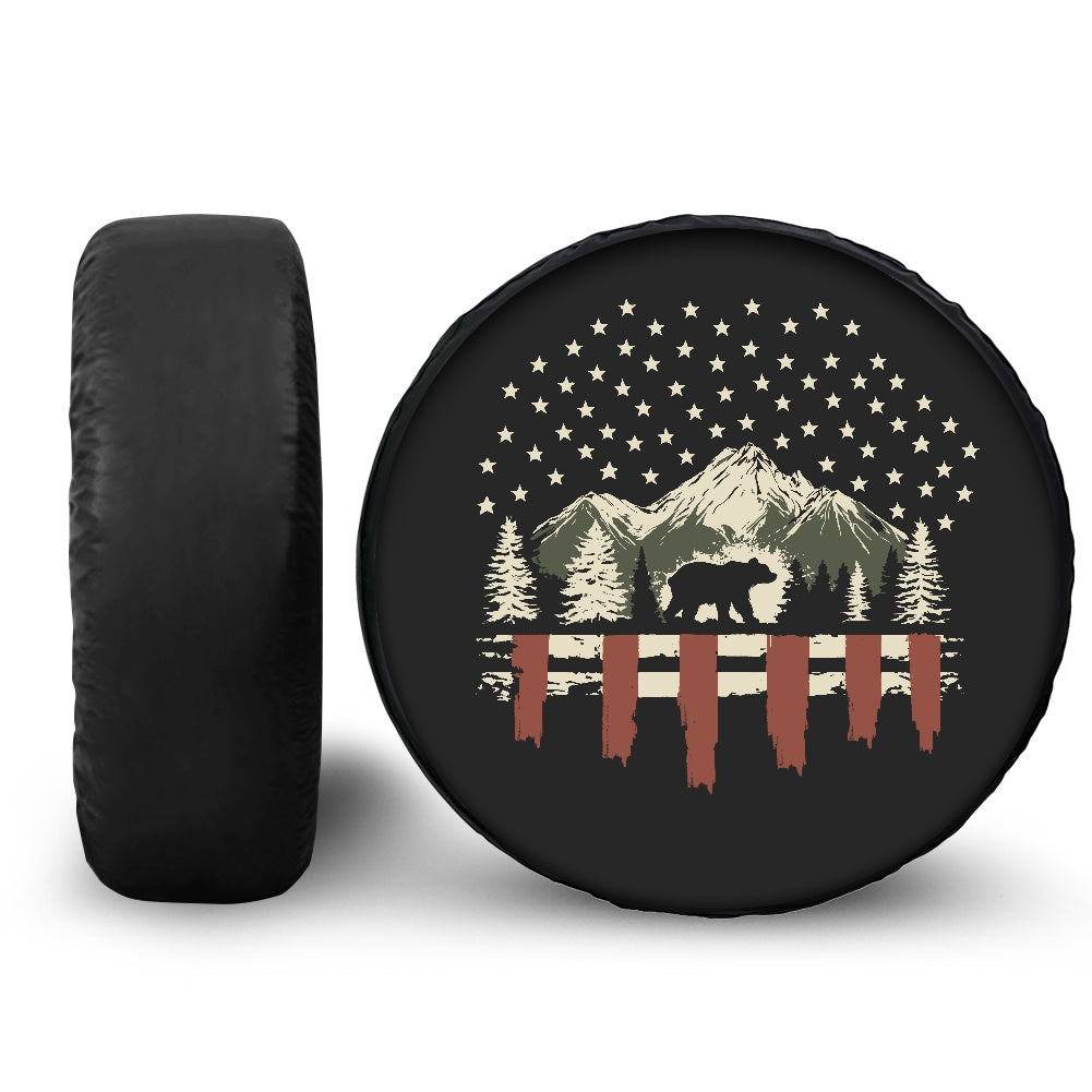 Water-repellent PU Leather Spare Tire Cover