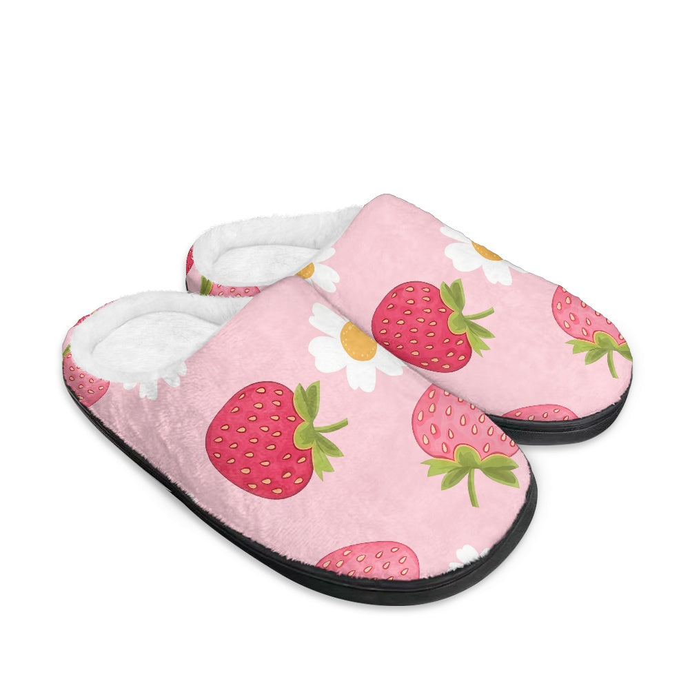 Fluffy cotton slippers