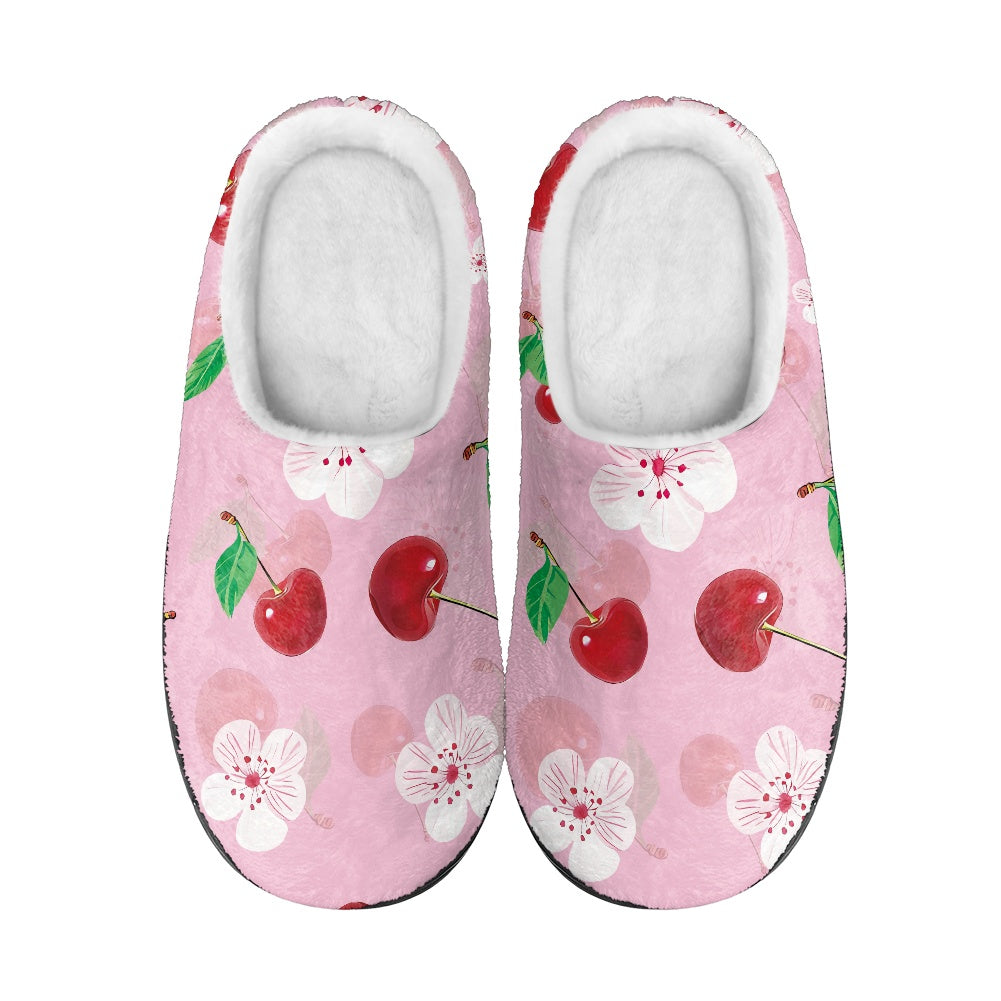 Fluffy cotton slippers