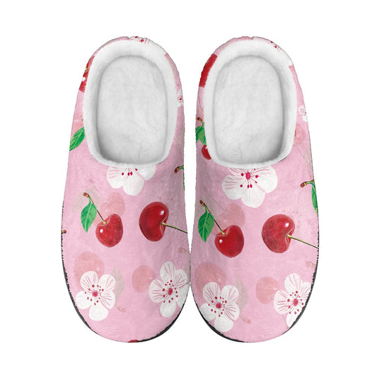 Fluffy cotton slippers