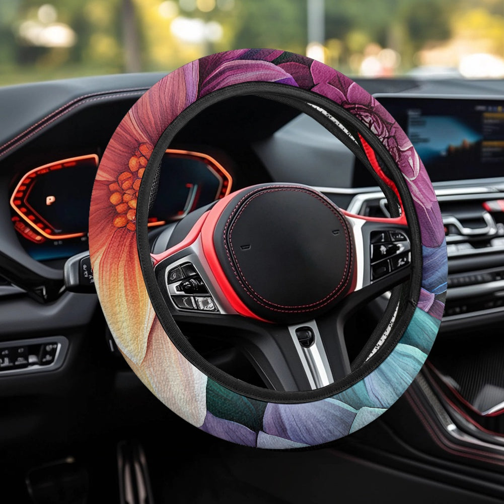 Flannel steering wheel cover