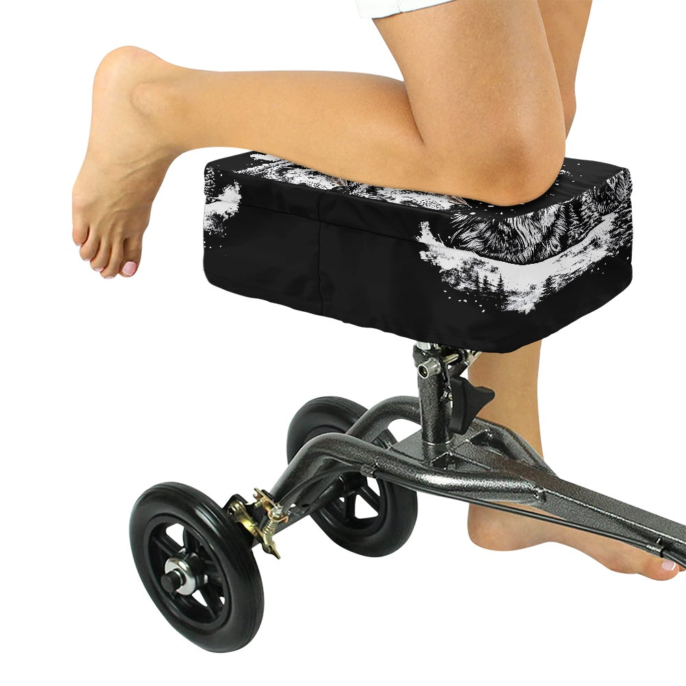 Knee bike seat cushion cover