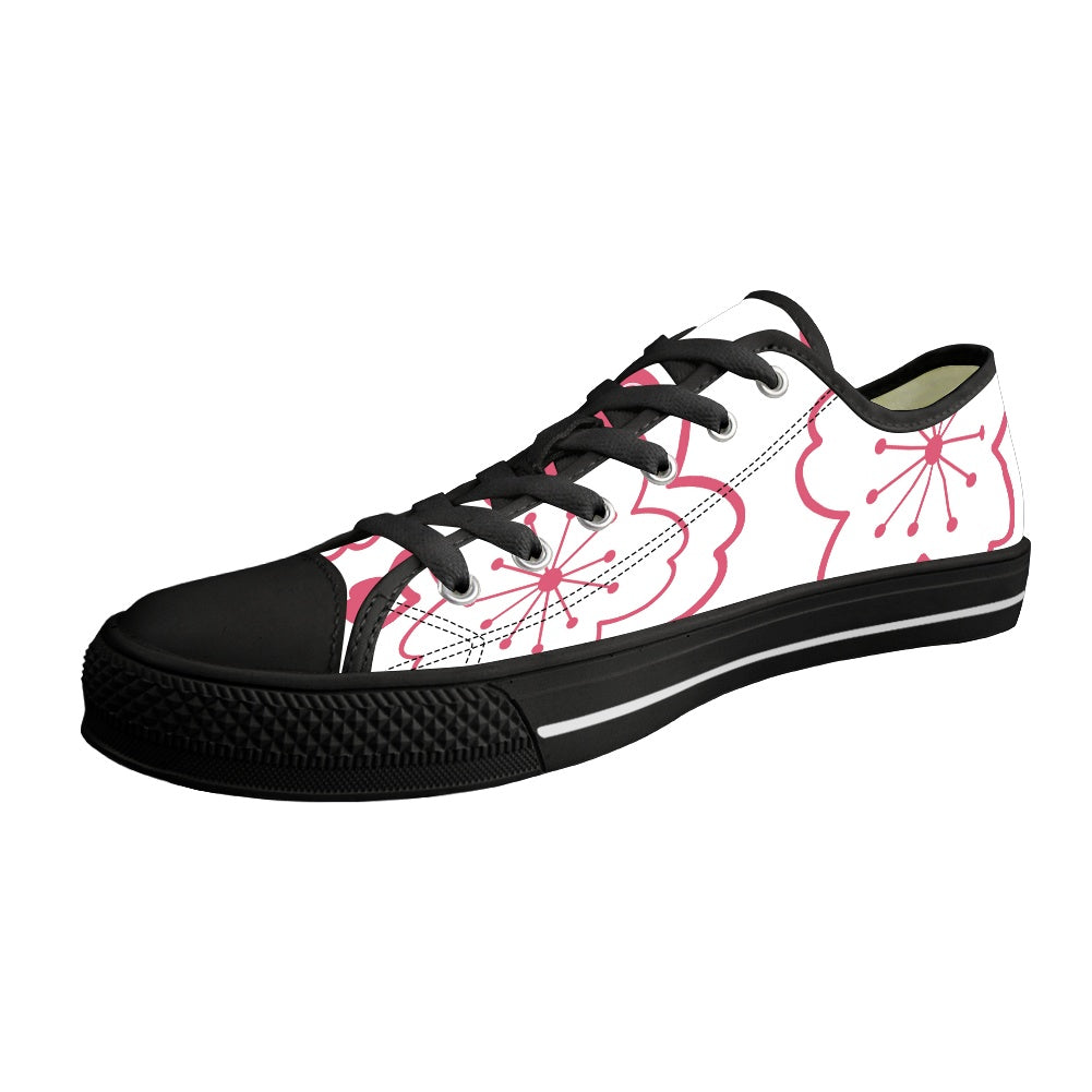 Classic Low Top Canvas Shoes（Tongue Printable）