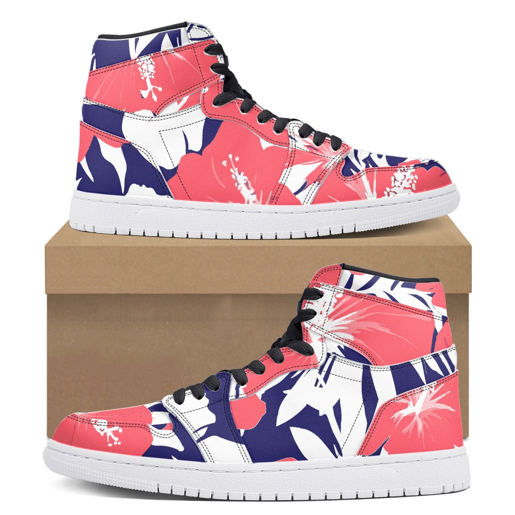 High-top Sneakers (customized tongue version)