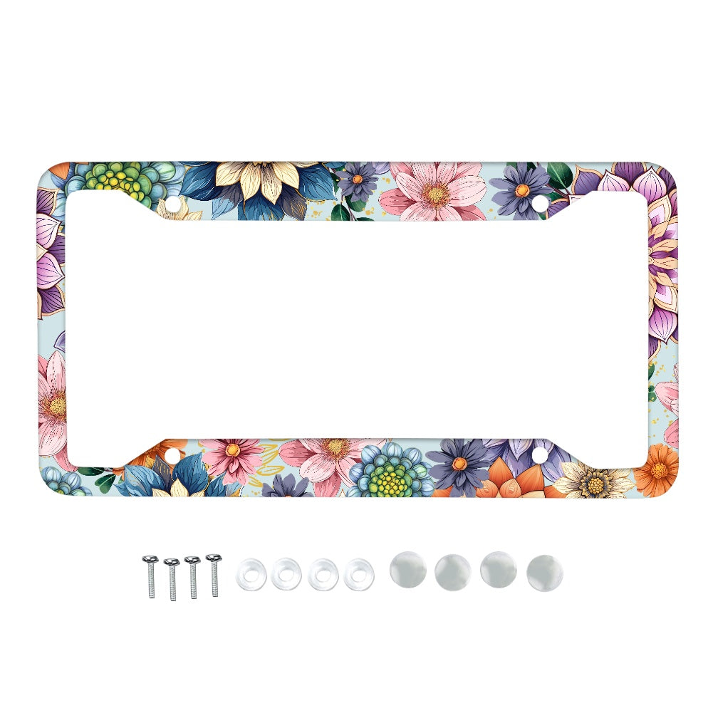 License plate frame