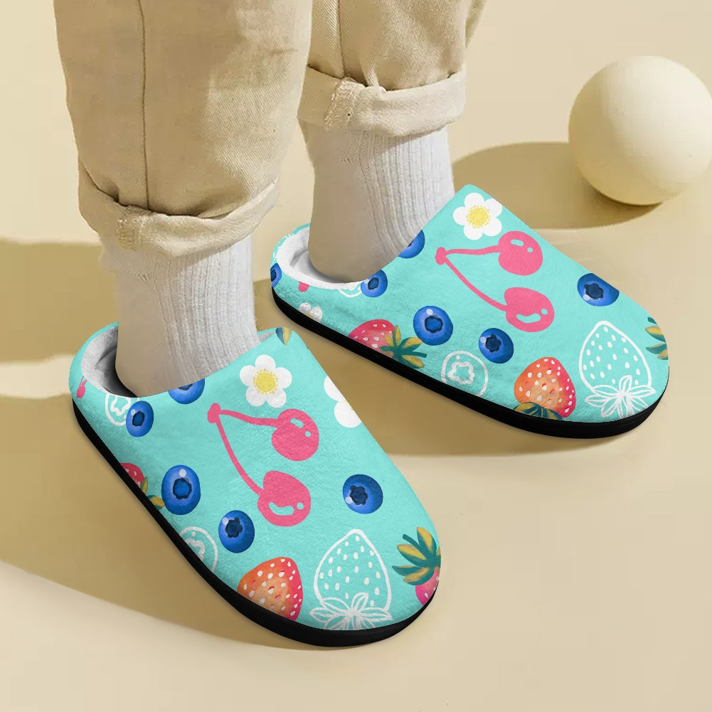 children's plush slippers