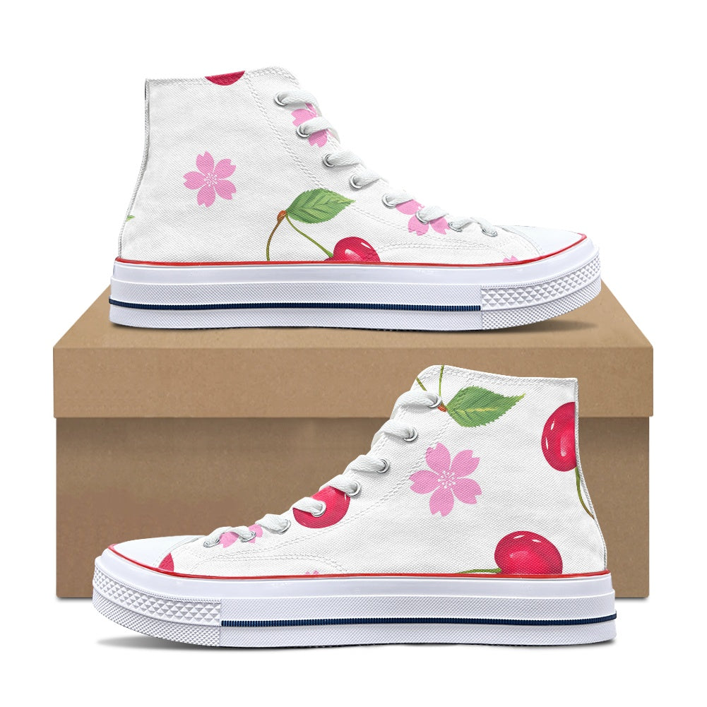 Retro High-top canvas shoes