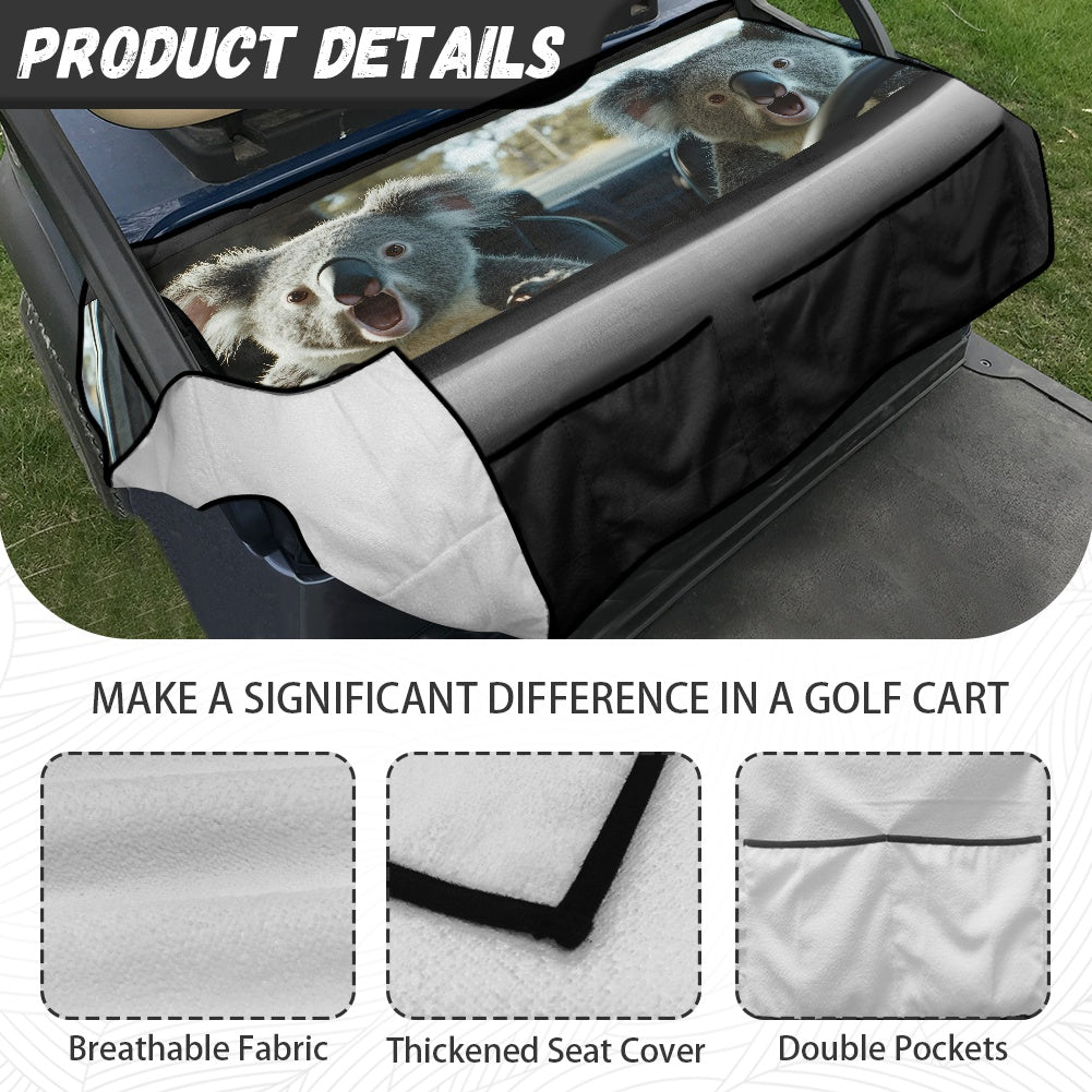 Golf cart cover (with pocket)