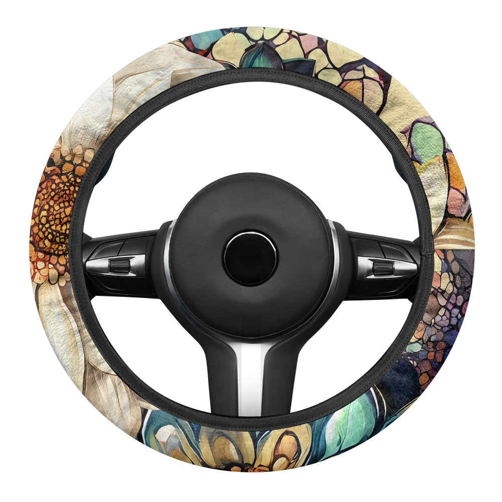 Flannel steering wheel cover