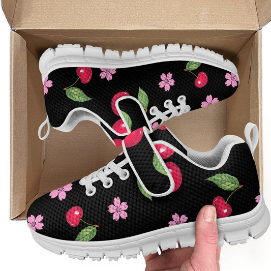 Children's single buckle sneakers