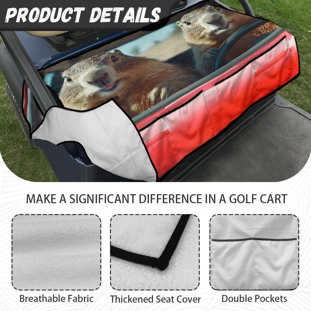 Golf cart cover (with pocket)