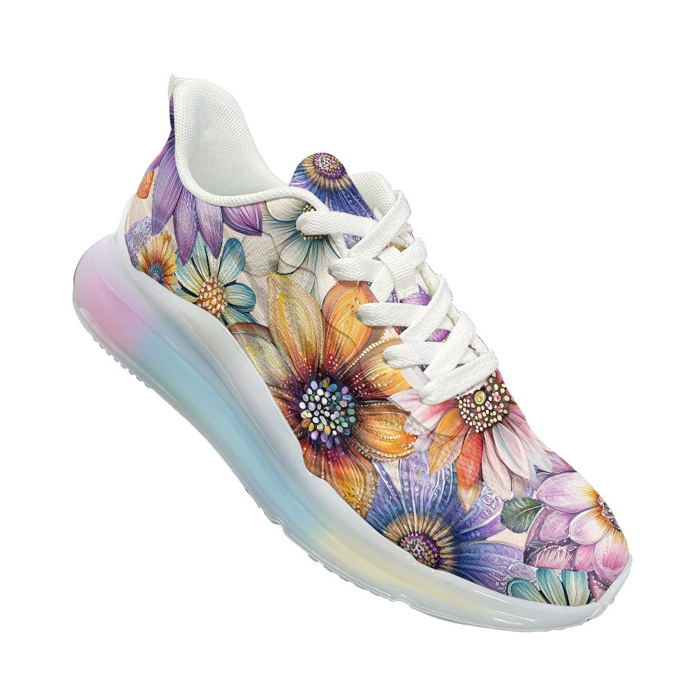 Rainbow Atmospheric Cushion Running Shoes