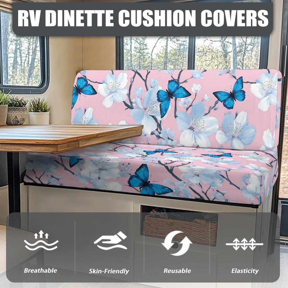 RV Sofa Split Seat Cover 2-Piece Set