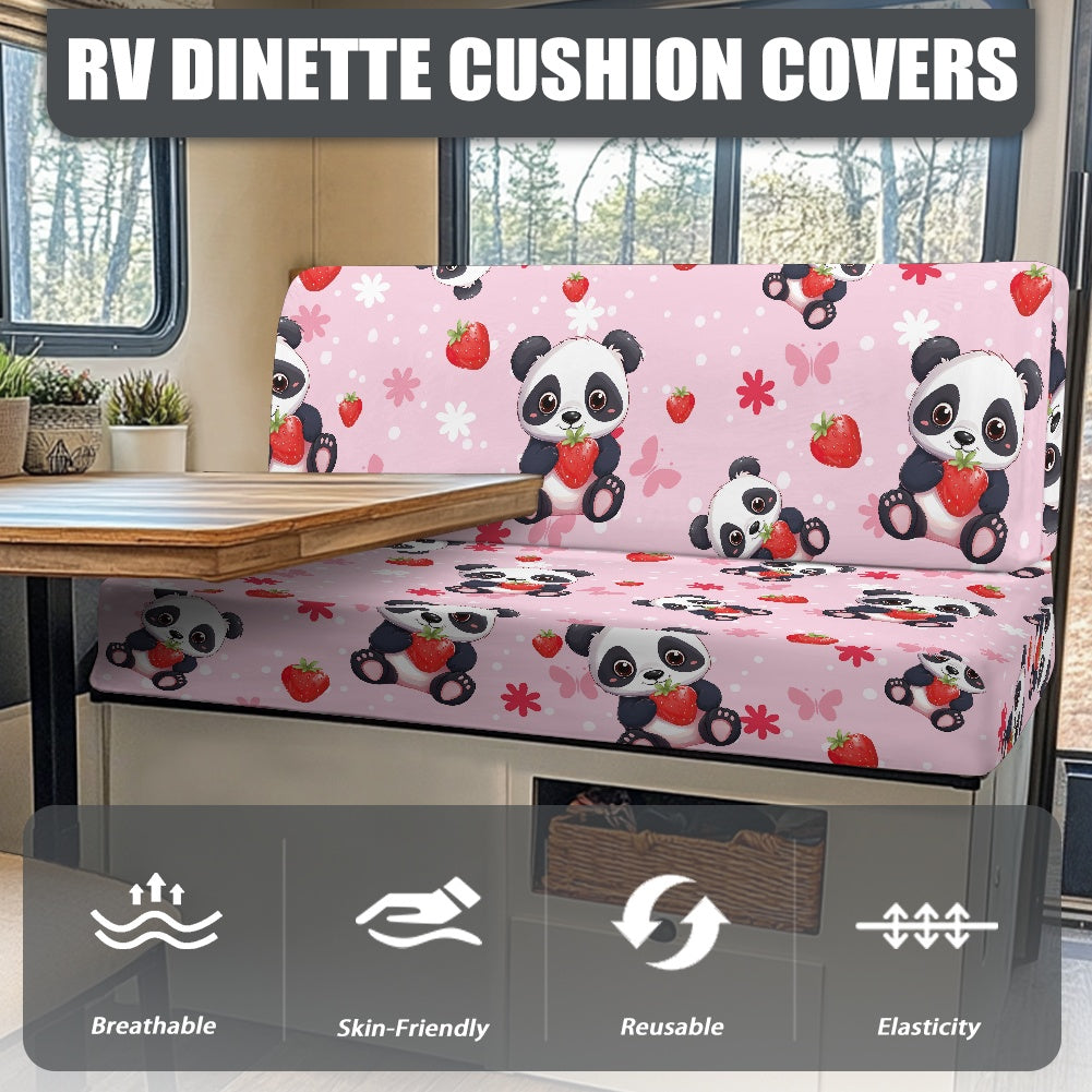 RV Sofa Split Seat Cover 2-Piece Set