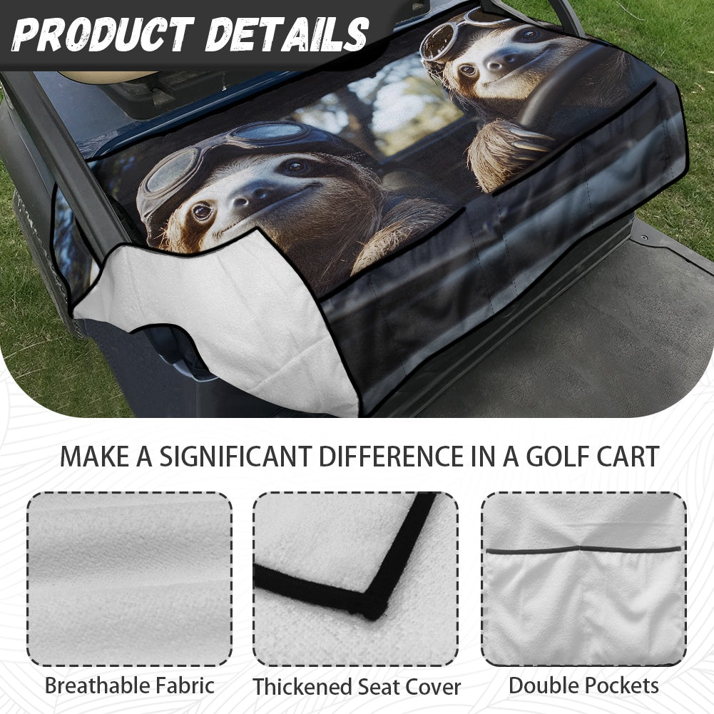 Golf cart cover (with pocket)