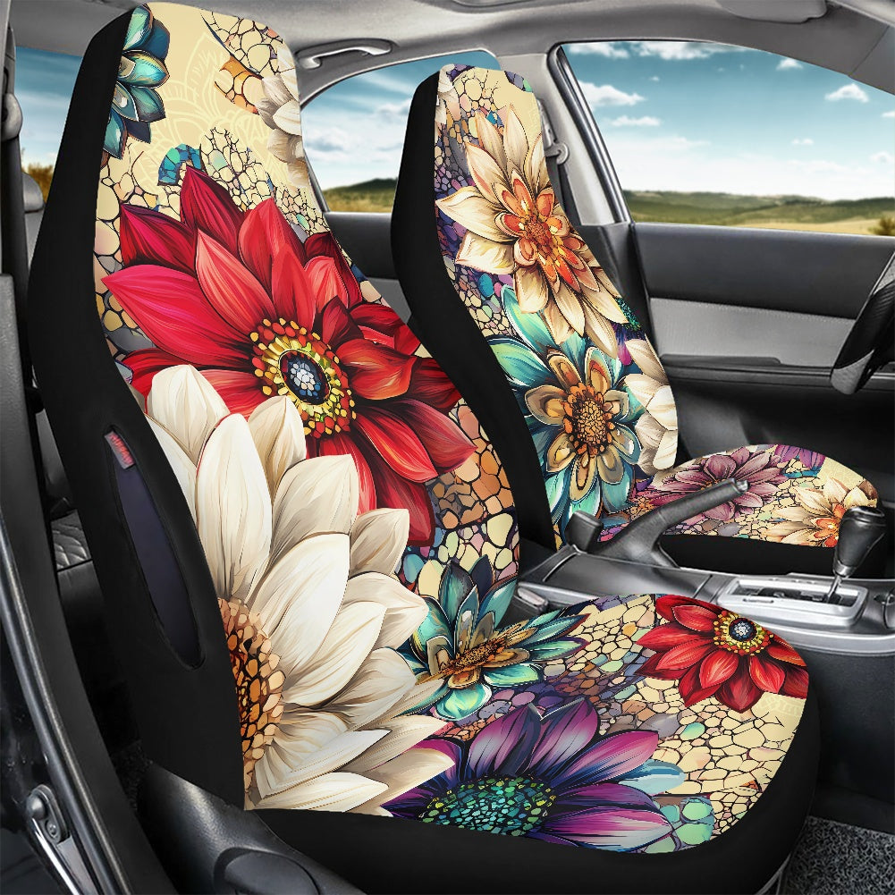 Waterproof version car front seat cover (with airbag hole)