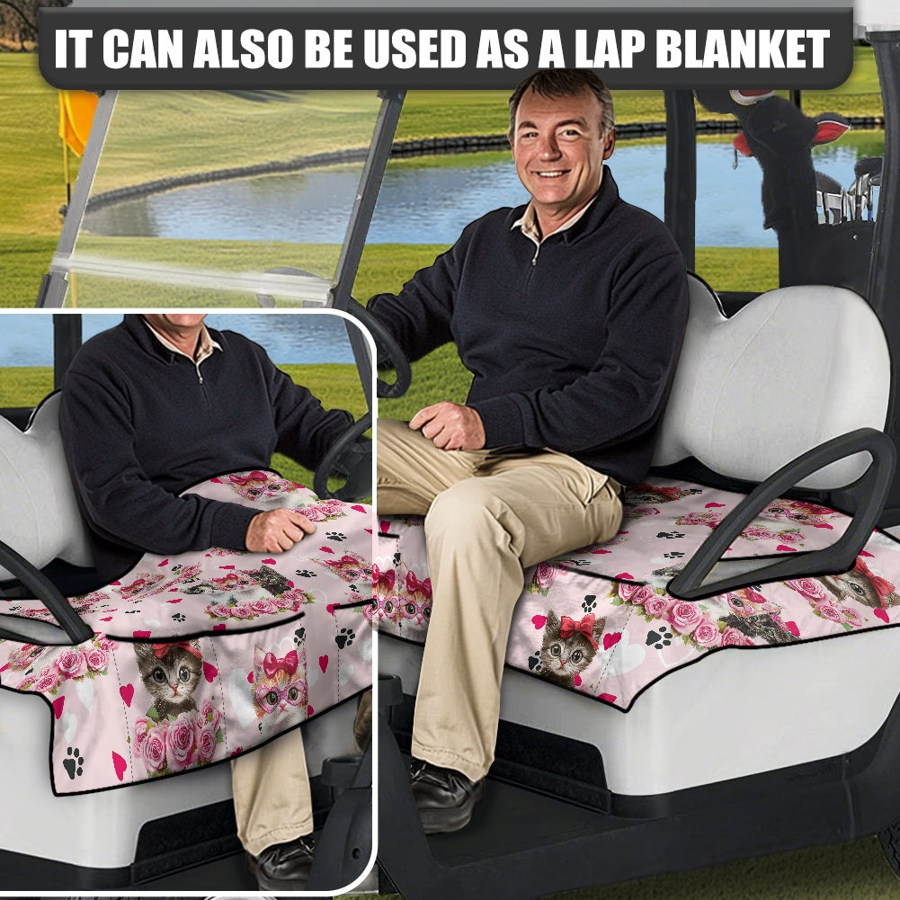 Golf cart cover (with pocket)