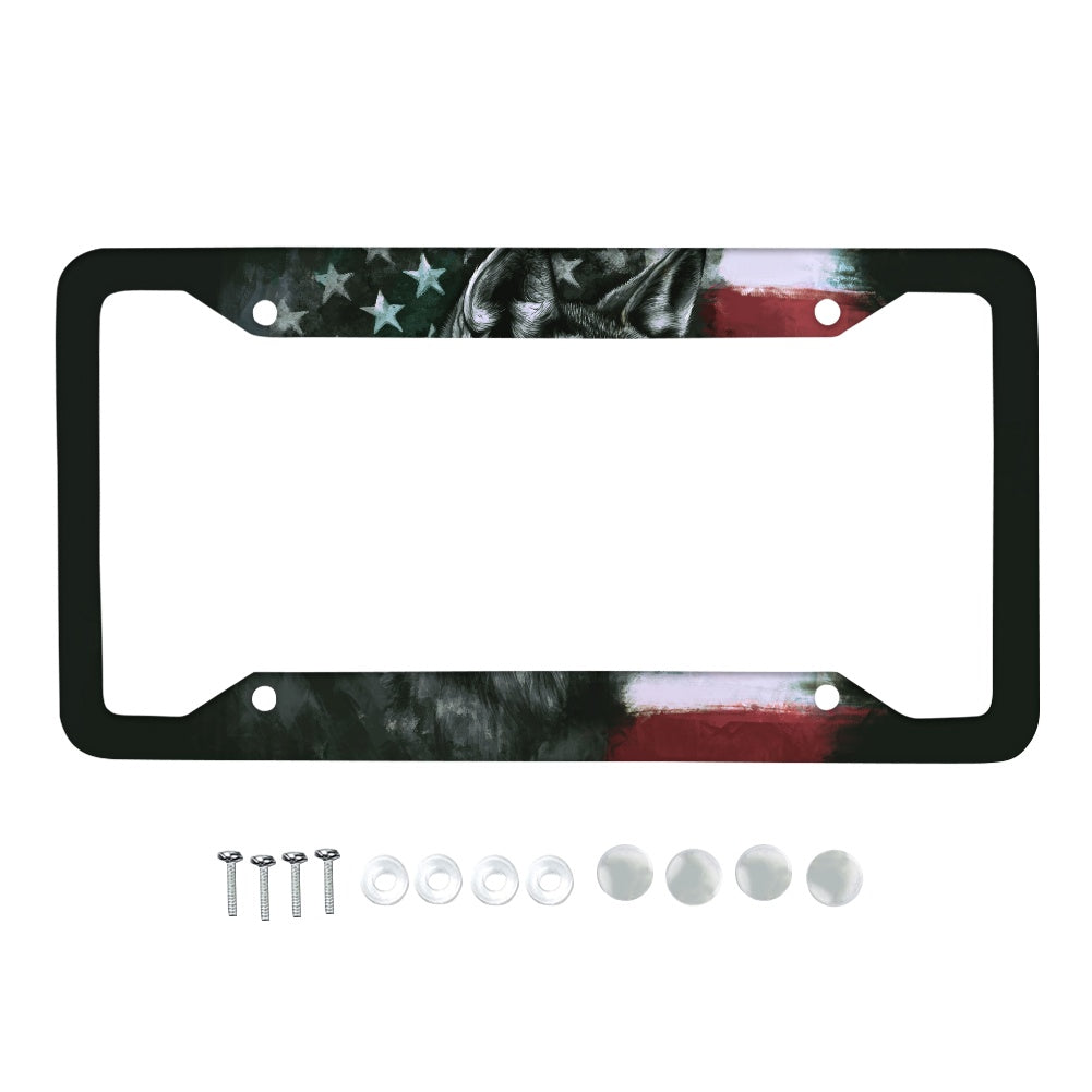 License plate frame