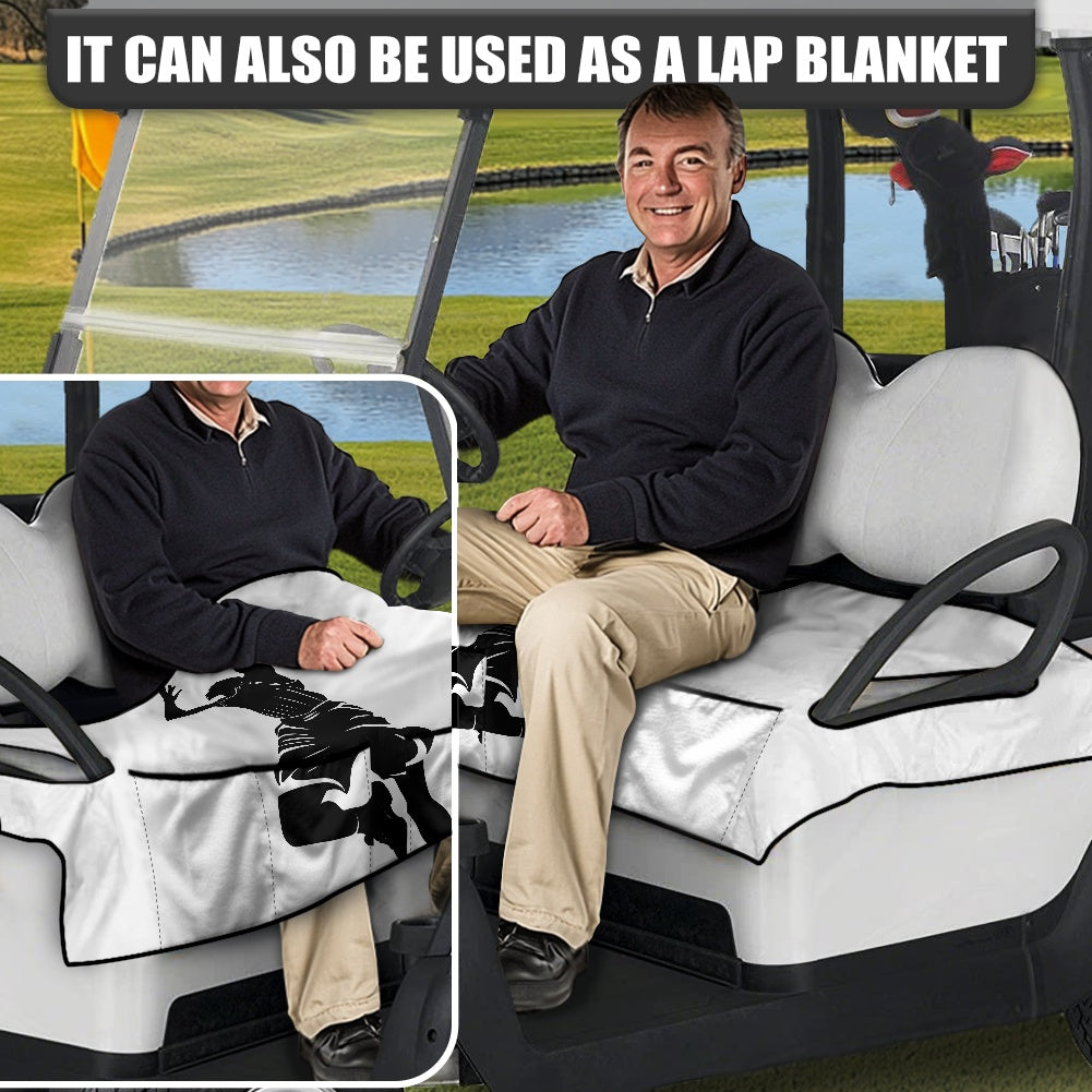 Golf cart cover (with pocket)