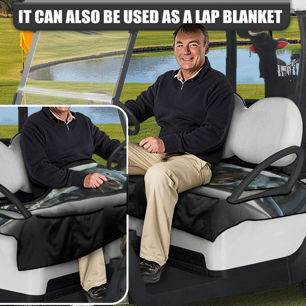 Golf cart cover (with pocket)