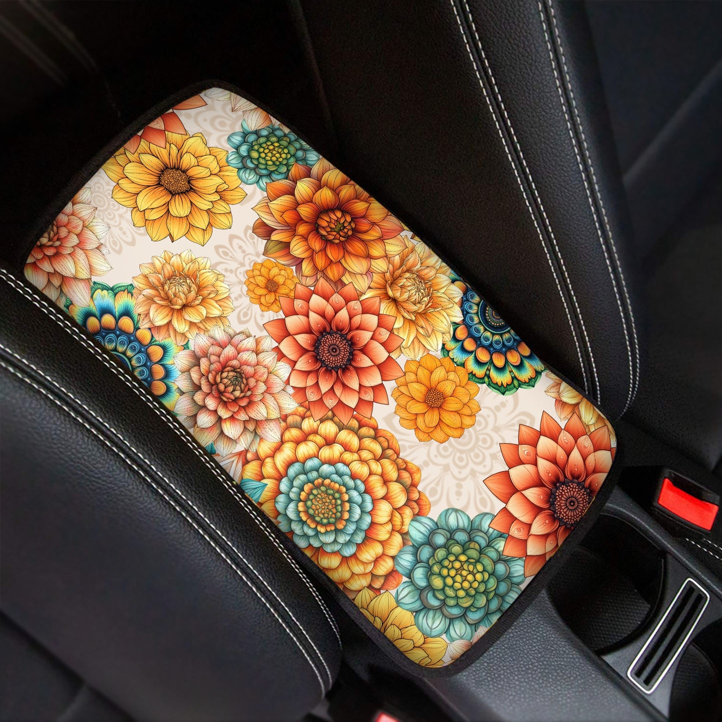 Car armrest cover