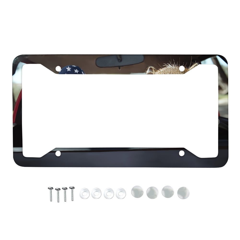 License plate frame