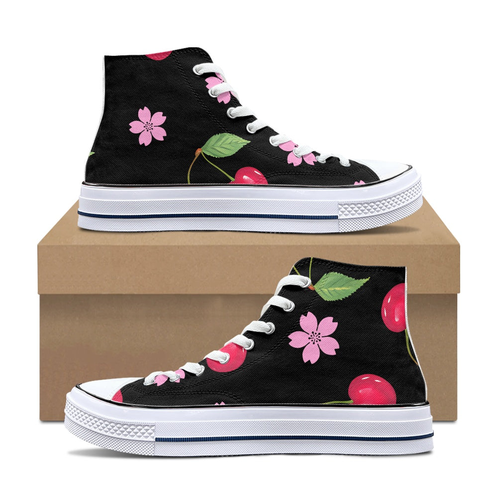 Retro High-top canvas shoes