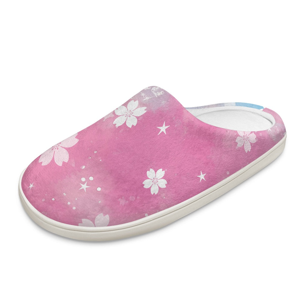 Fluffy cotton slippers