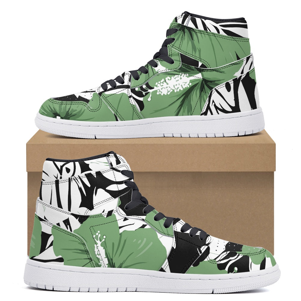 High-top Sneakers (customized tongue version)