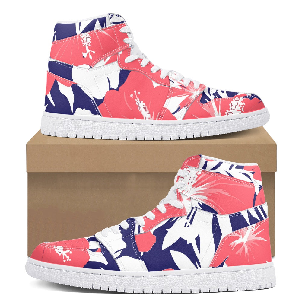 High-top Sneakers (customized tongue version)