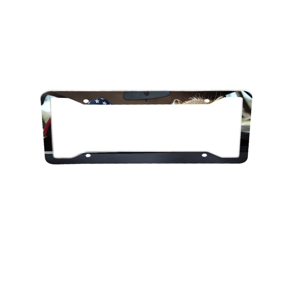 License plate frame