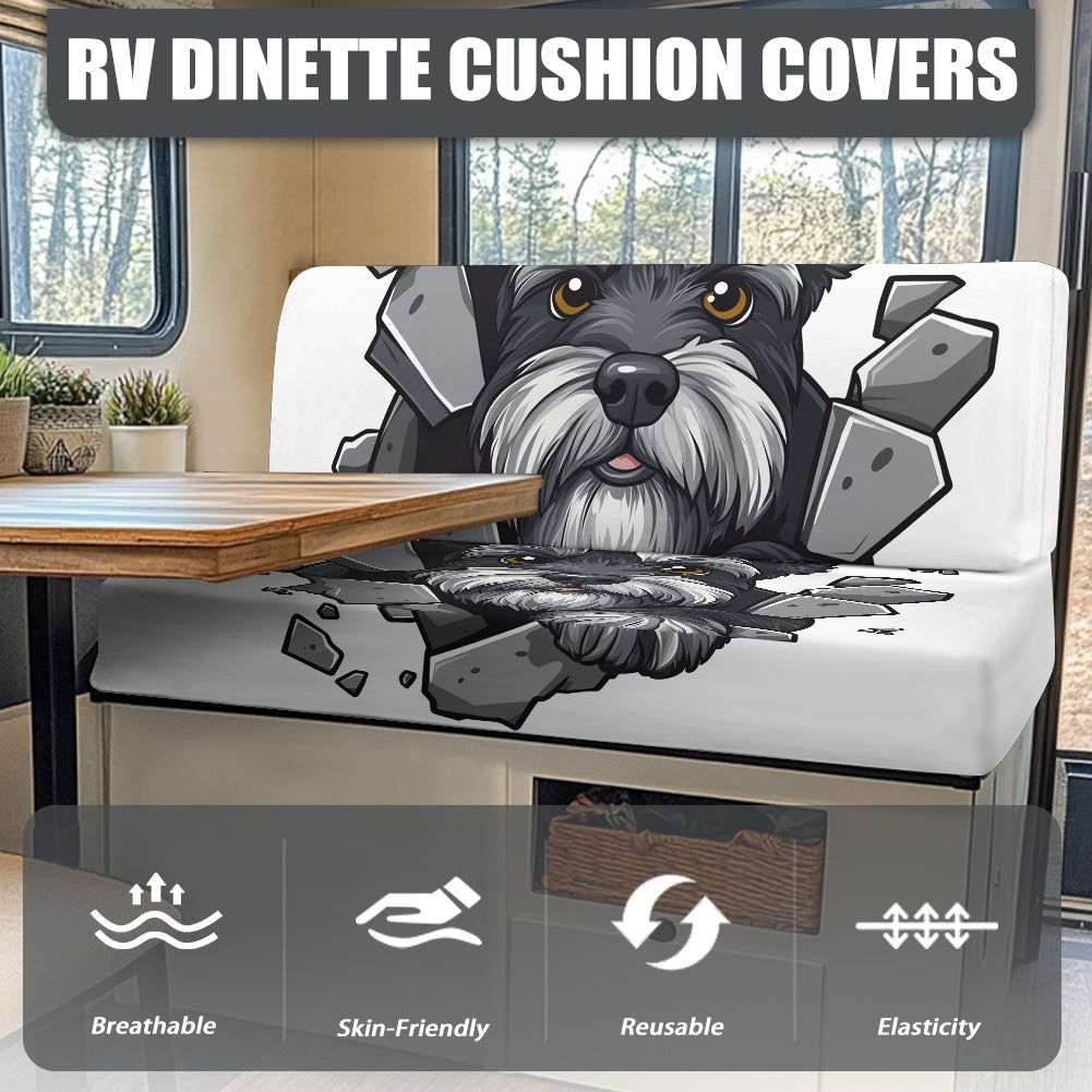 RV Sofa Split Seat Cover 2-Piece Set