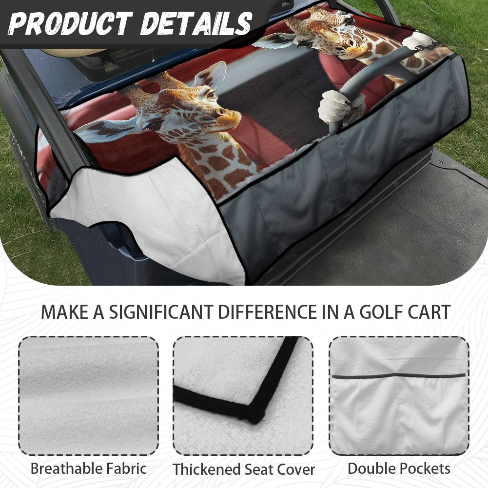 Golf cart cover (with pocket)