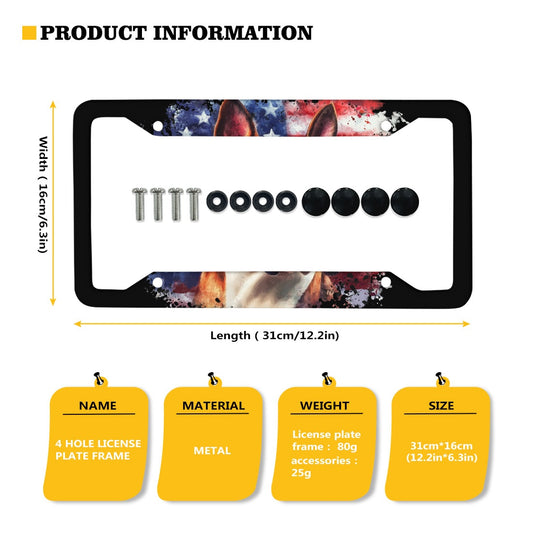 License plate frame