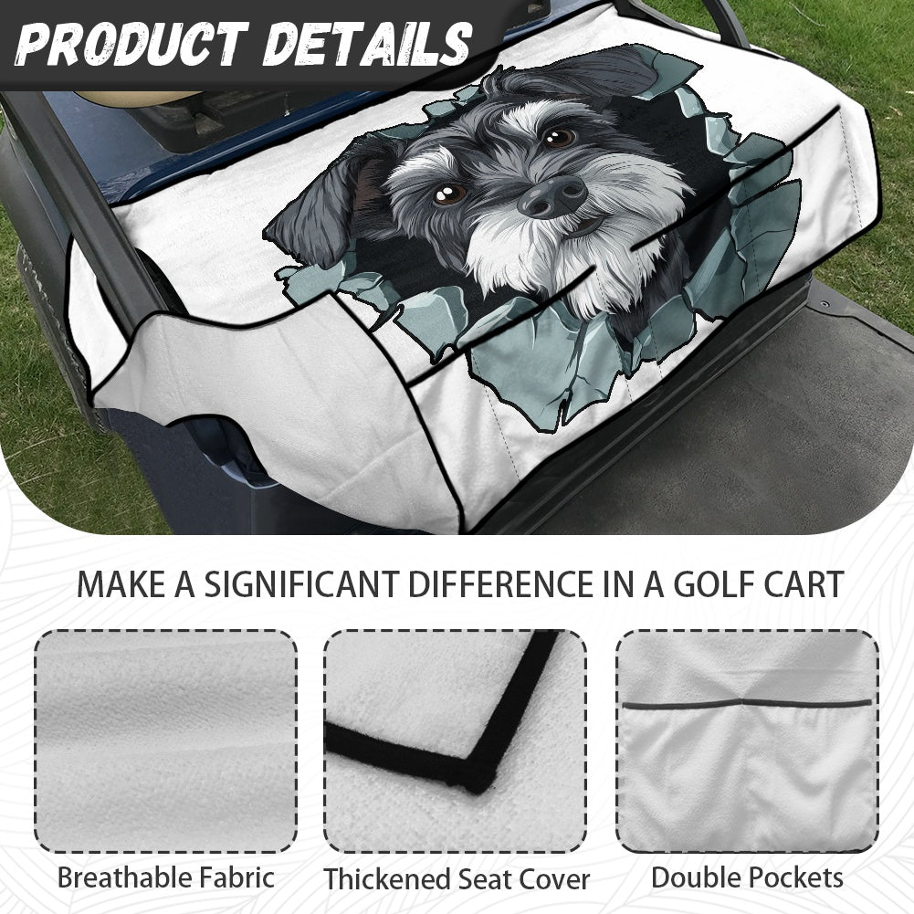 Golf cart cover (with pocket)