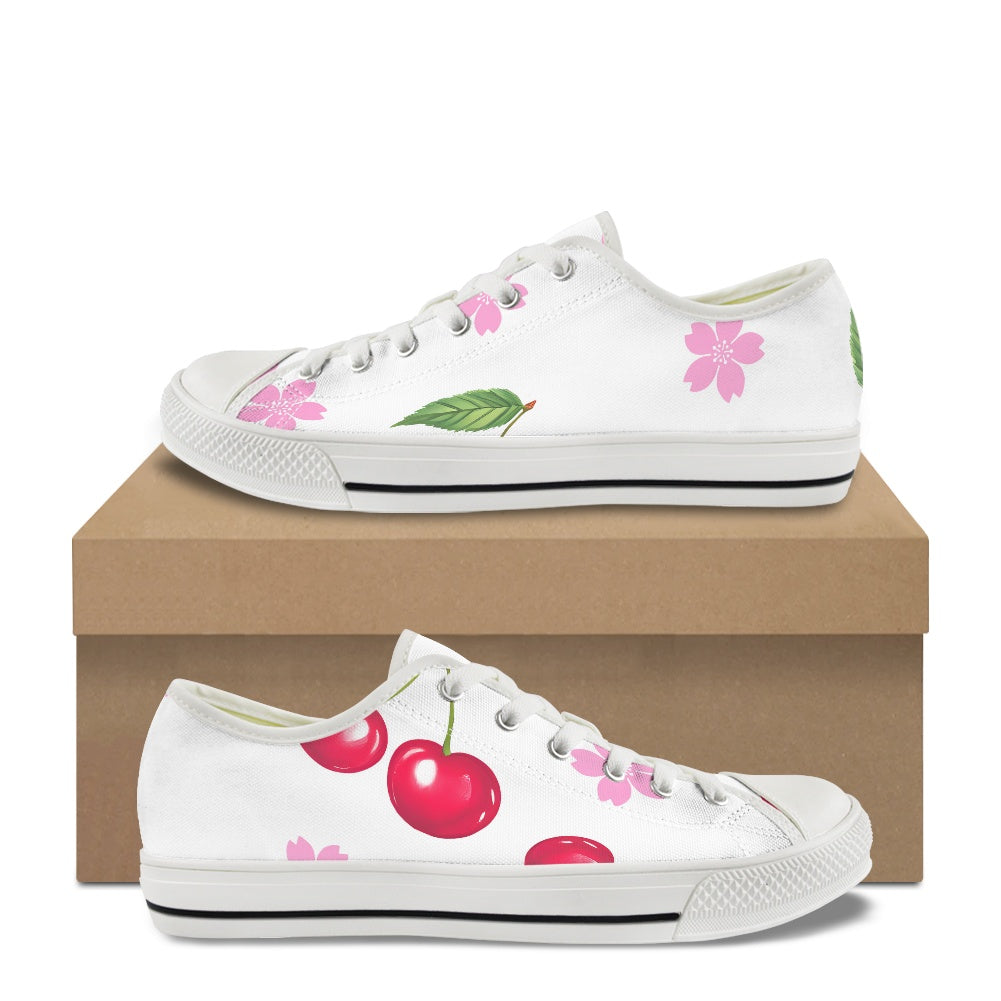 Classic Low Top Canvas Shoes（Tongue Printable）