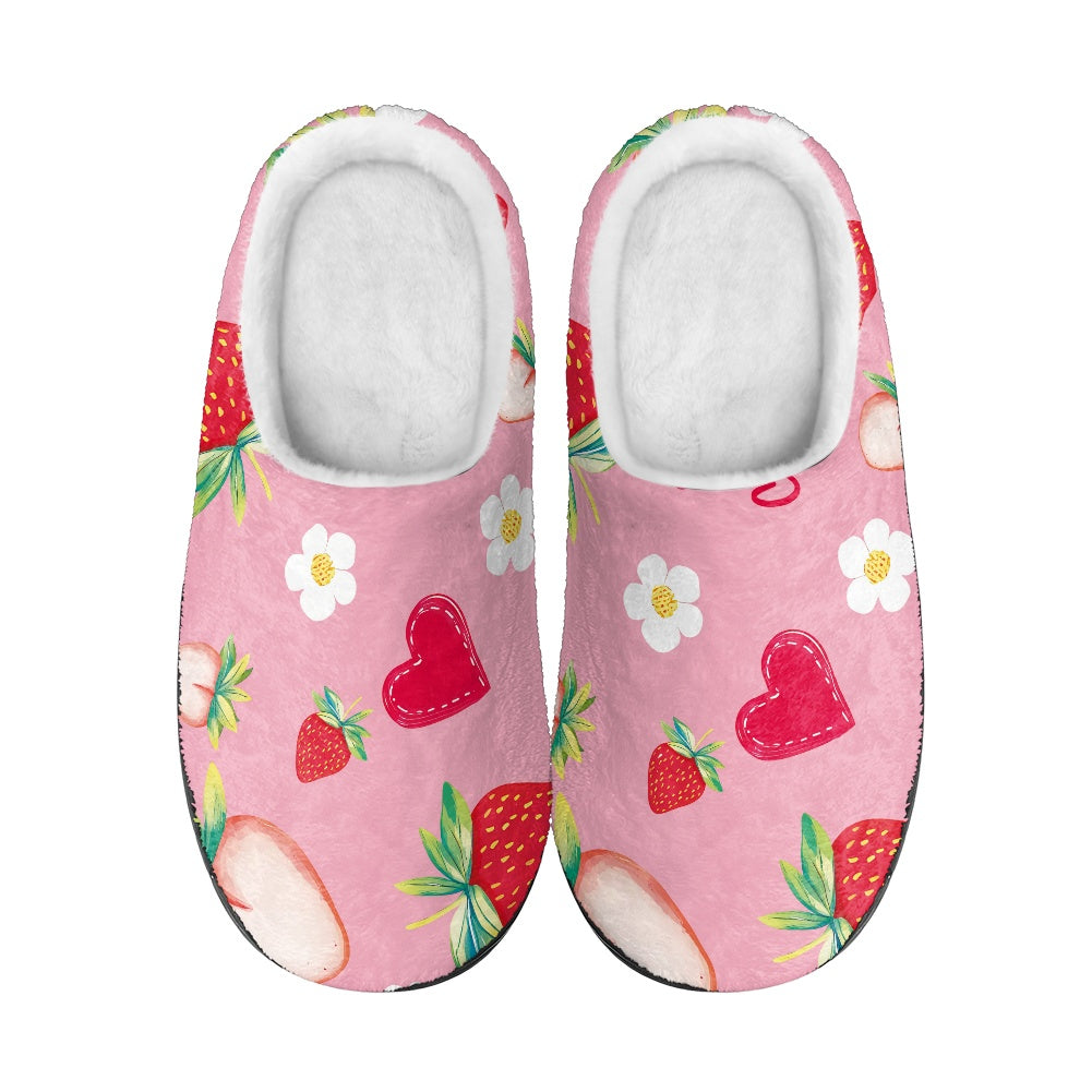 Fluffy cotton slippers