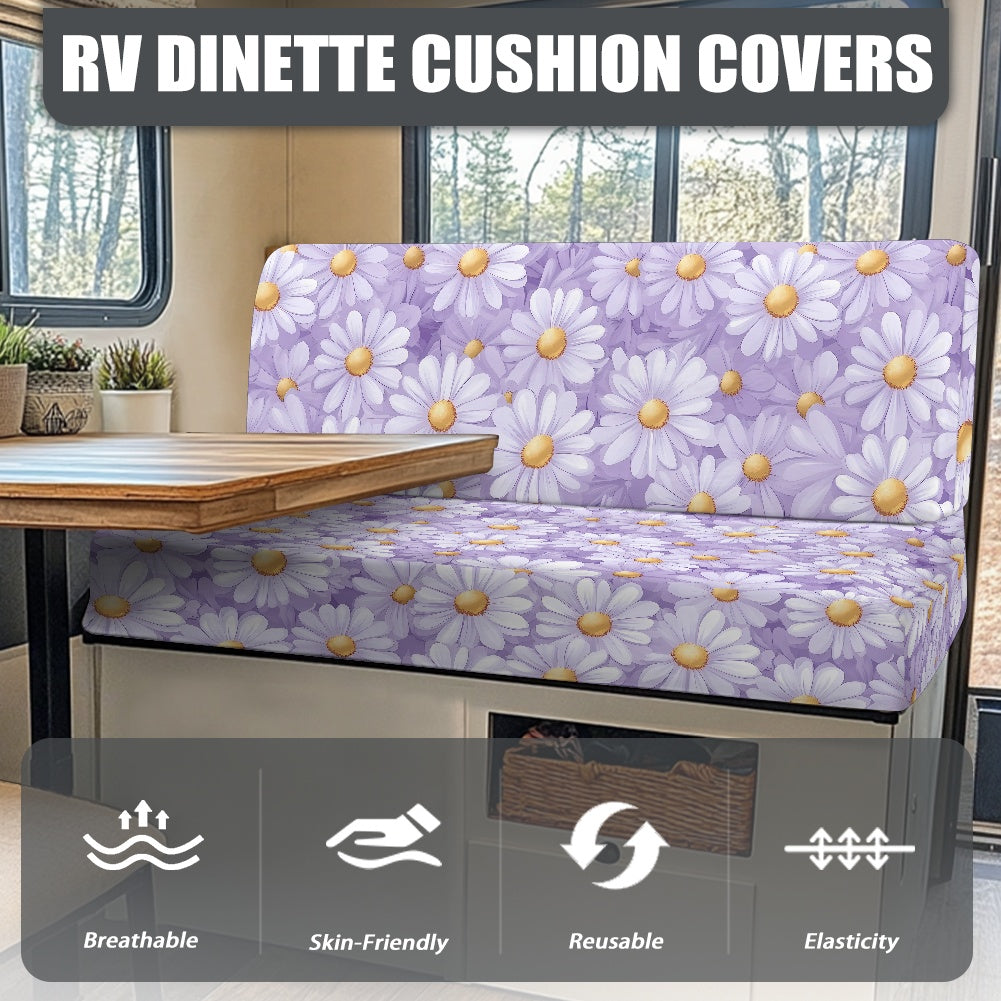 RV Sofa Split Seat Cover 2-Piece Set